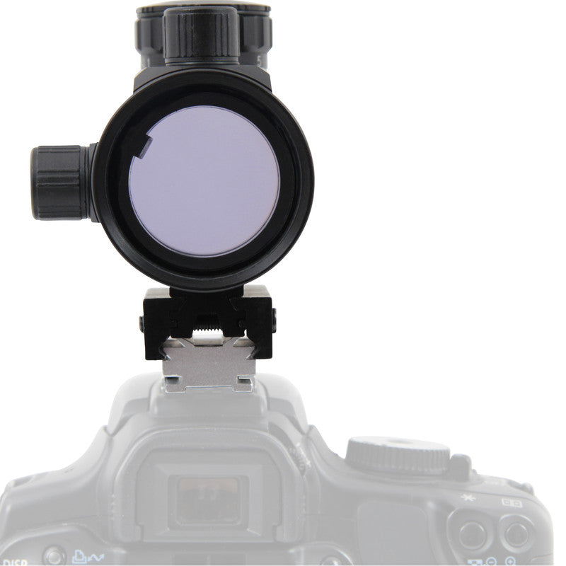 Cercatore a punto rosso per base flash DSLR