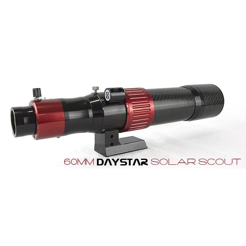 DAYSTAR TELESCOPIO SOLARE 60/930 SOLARSCOUT CARBON H-ALPHA PROMINENCES OTA