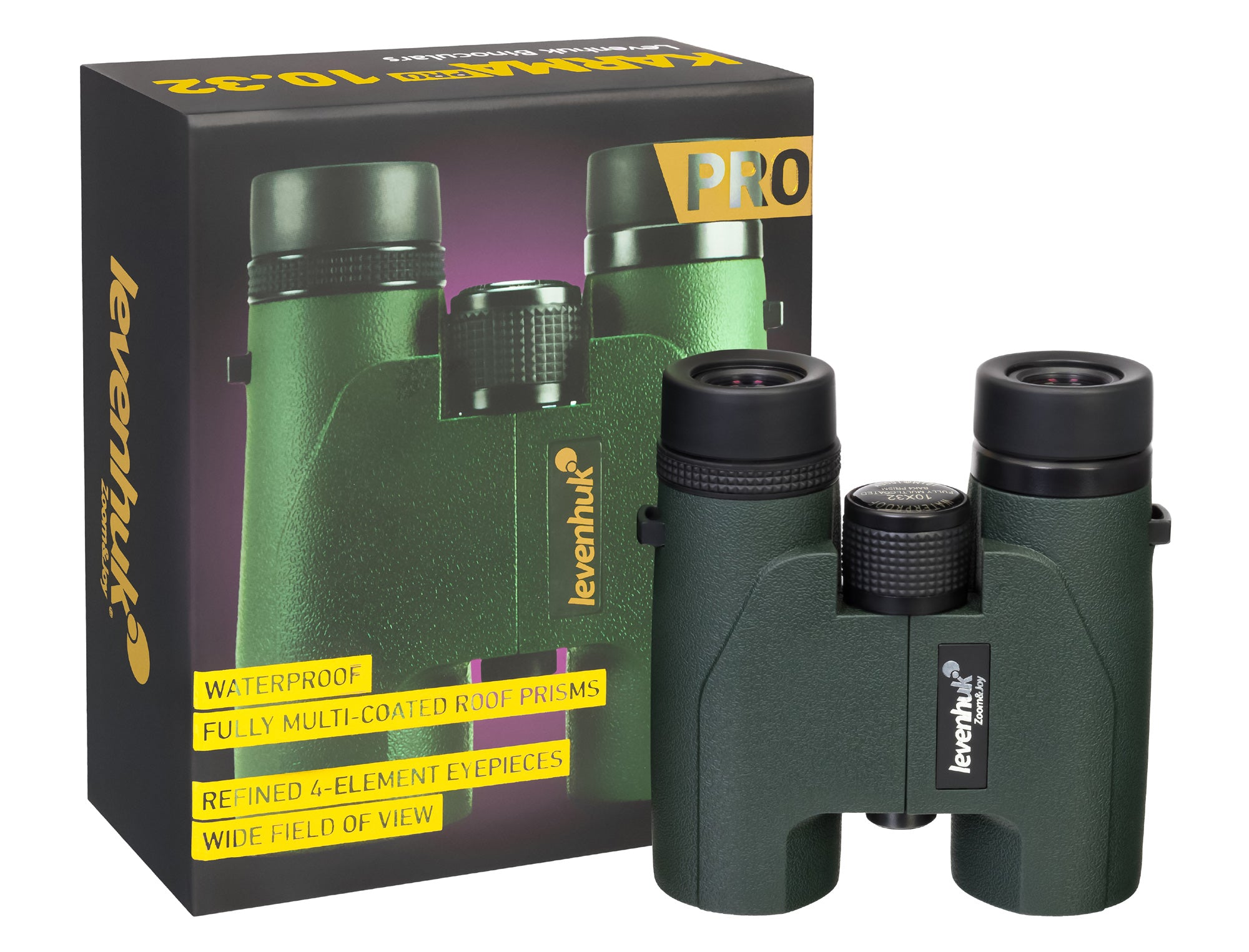 Binocolo Levenhuk Karma PRO 10x32