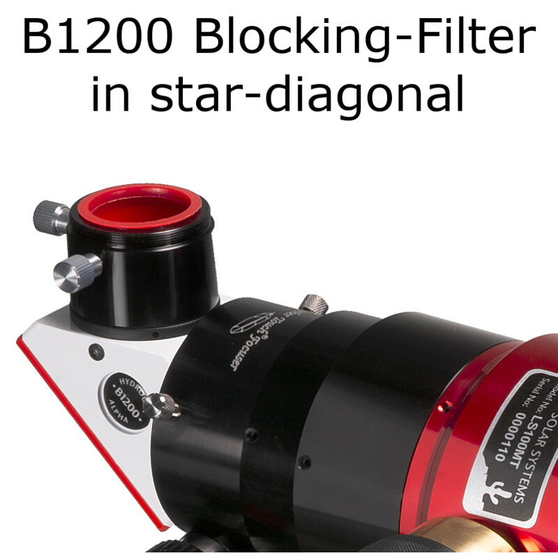 LUNT SOLAR SYSTEMS SOLAR TELESCOPE 100/714 LS100MT HA B1200 FT ALLROUND OTA