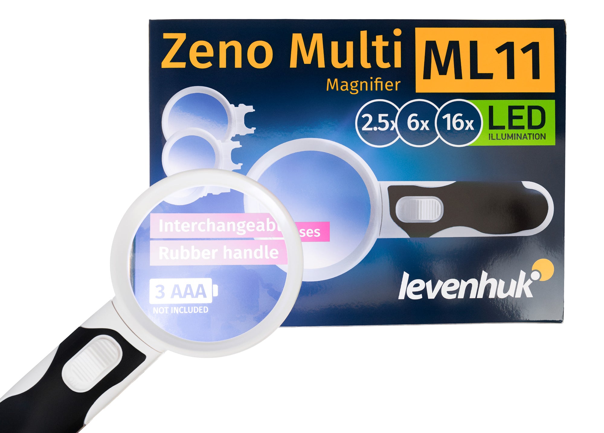 Lente d’ingrandimento Levenhuk Zeno Multi ML11