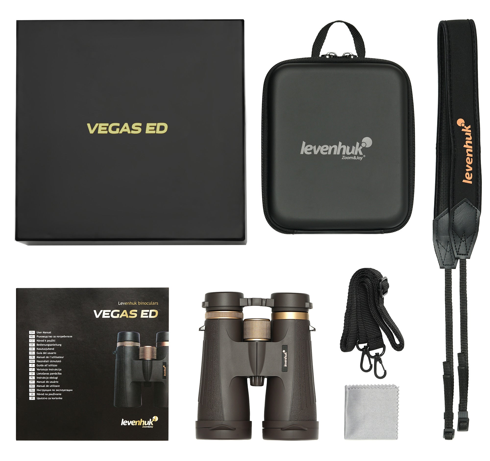 Binocolo Levenhuk Vegas ED 12x50