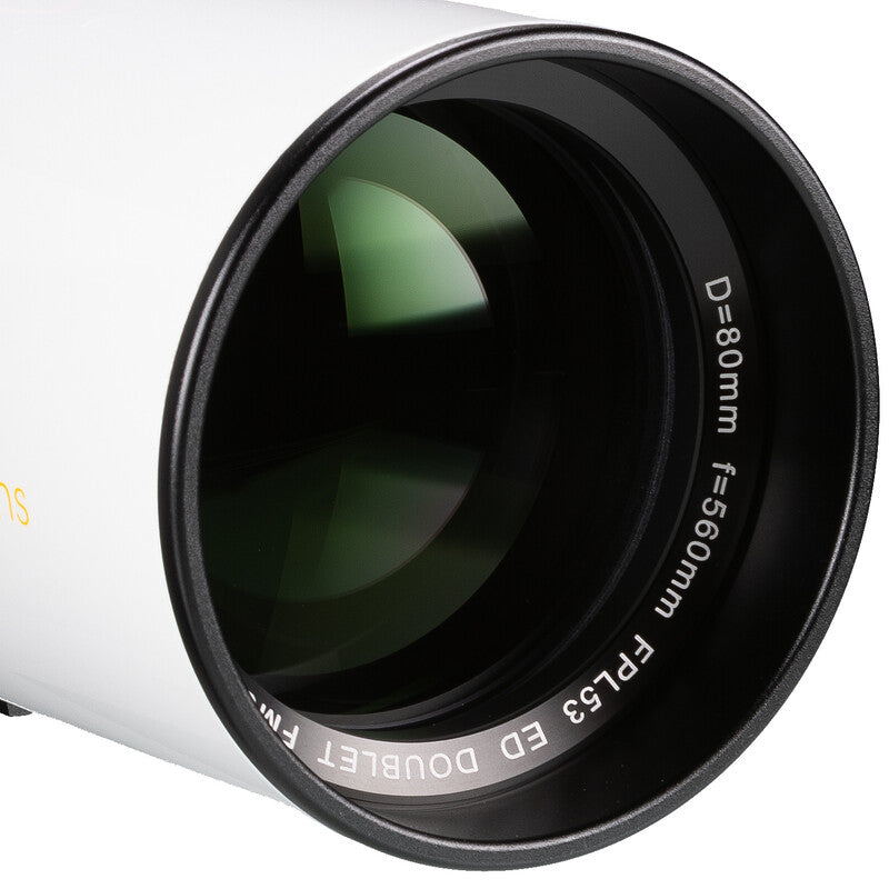 LUNT SOLAR SYSTEMS SOLAR TELESCOPE 80/560 LS80MT HA B1200 R&P ALLROUND OTA
