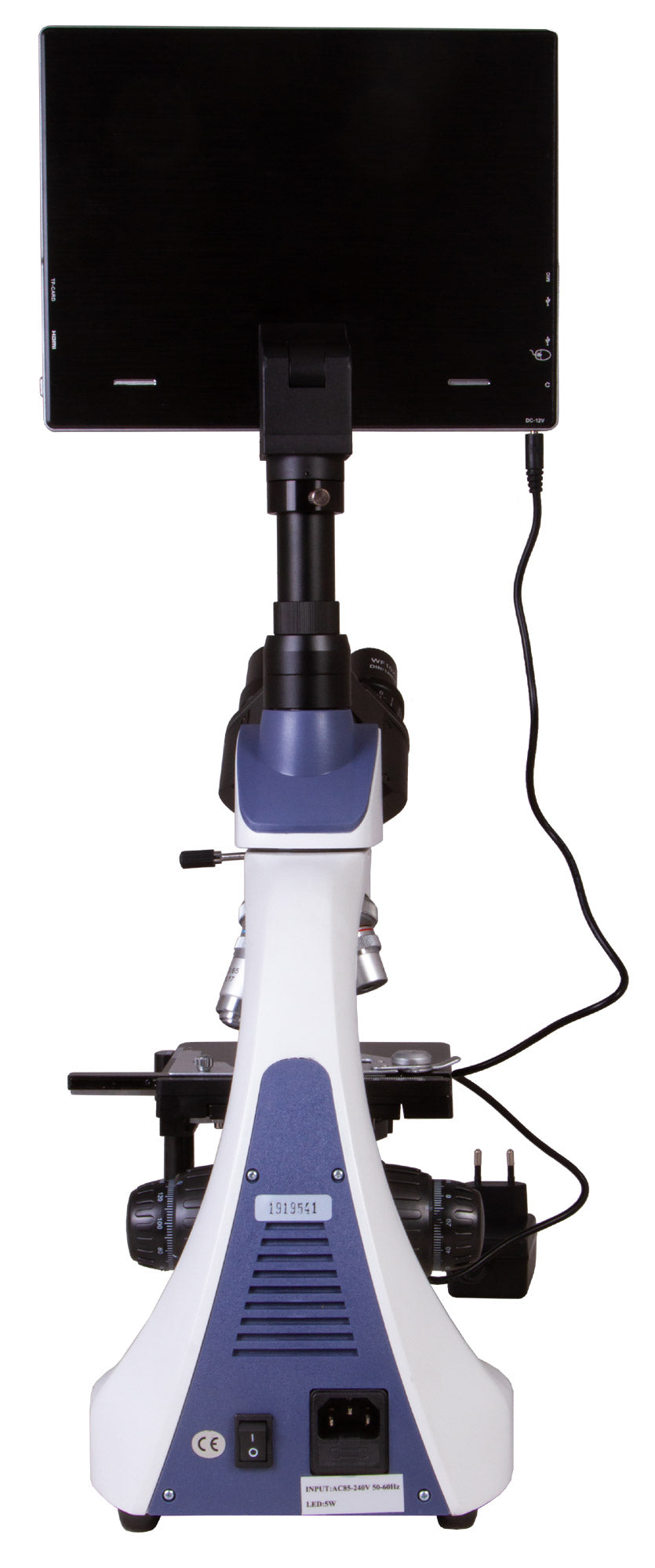 Microscopio trinoculare digitale Levenhuk MED D10T LCD