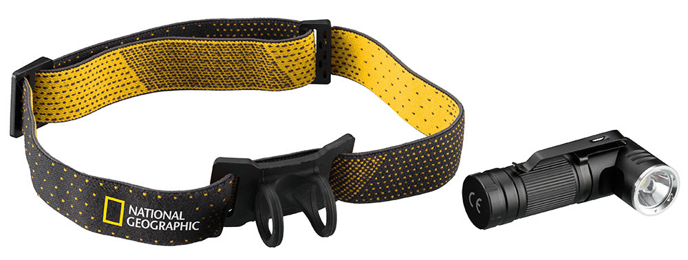 Torcia Bresser National Geographic ILUMINOS 450 LED con supporto testa