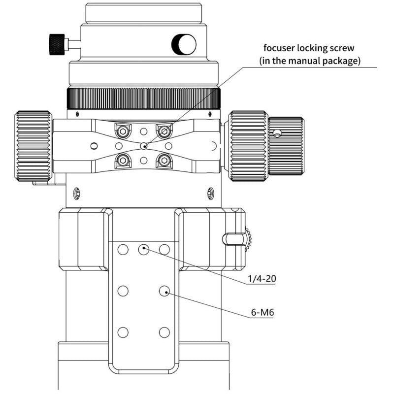 OMEGON APO 61/360 TRIPLET AND OTA REFRACTING TELESCOPE
