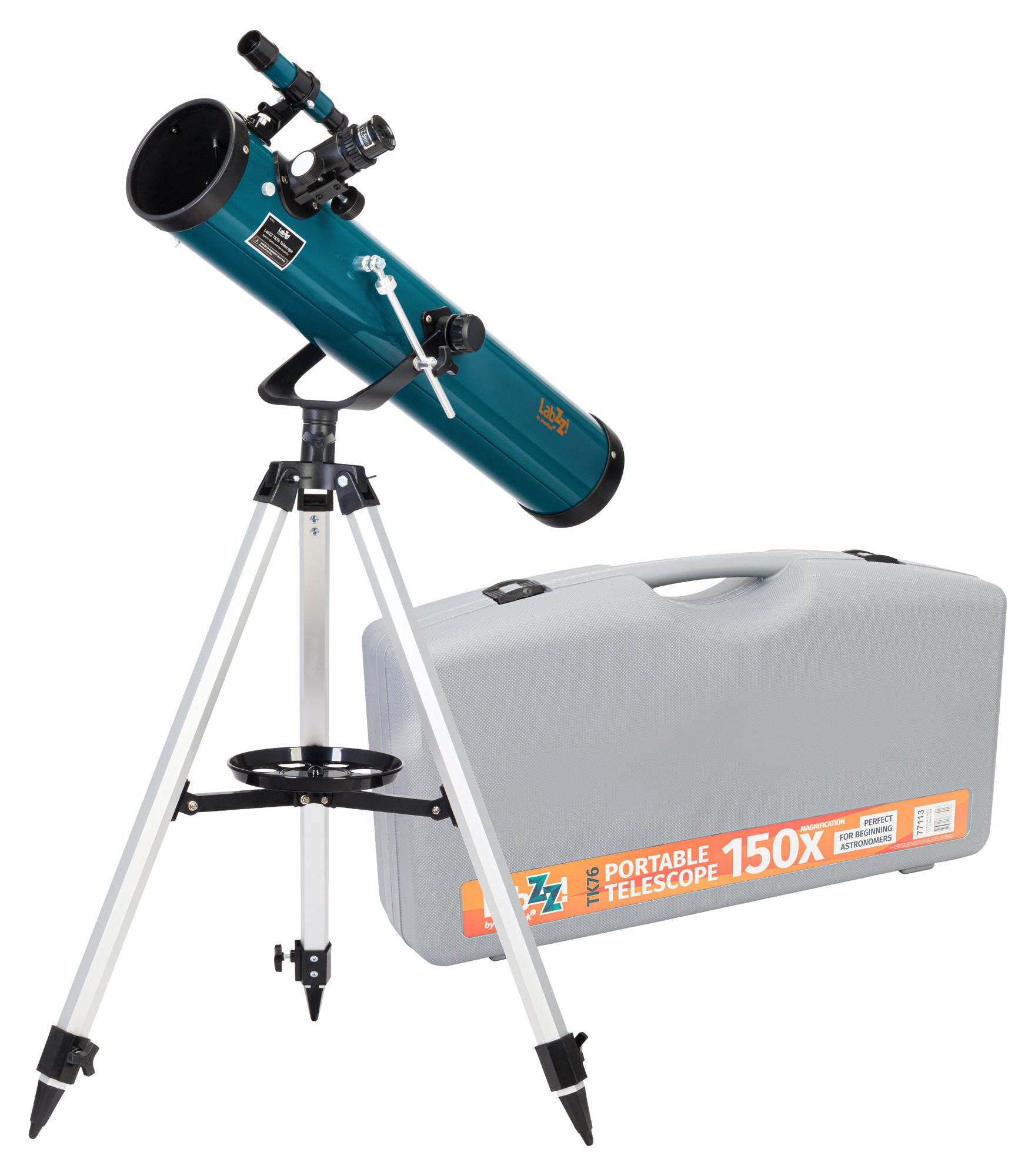 Telescopio Levenhuk LabZZ TK76 con custodia