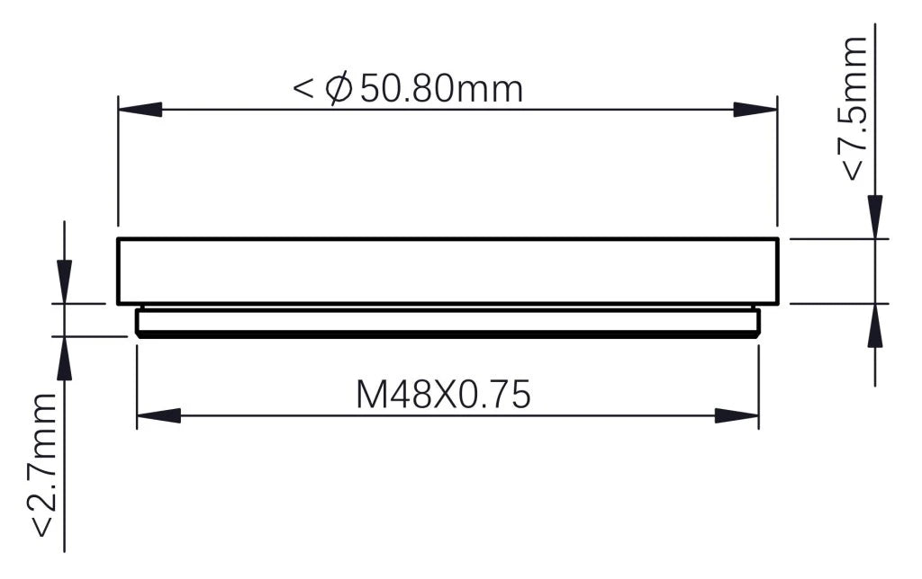 Adattatore M54 per OAG-L e Camere ASI DSO