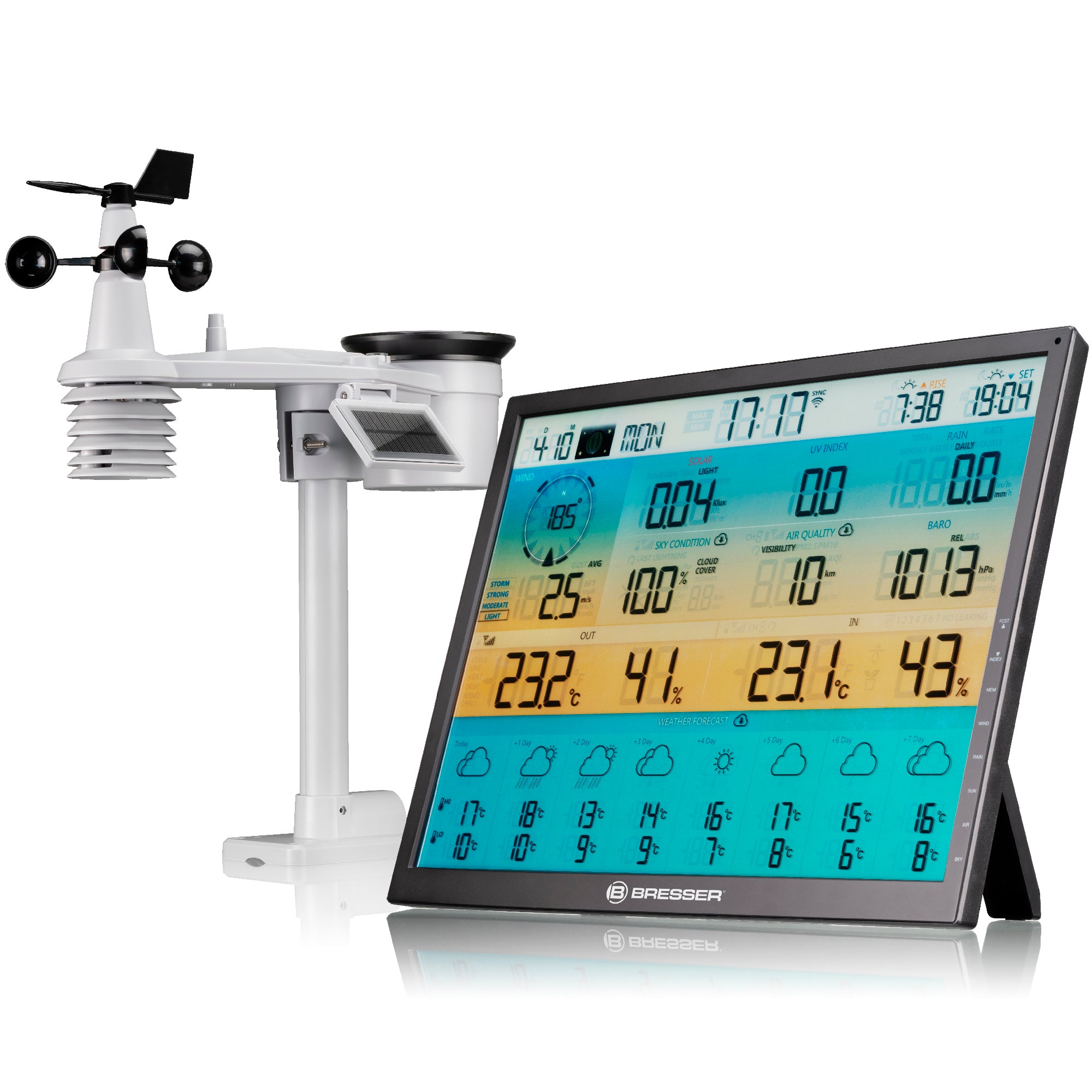 Stazione meteorologica Bresser 7-in-1 8 giorni 4CAST Wi-Fi