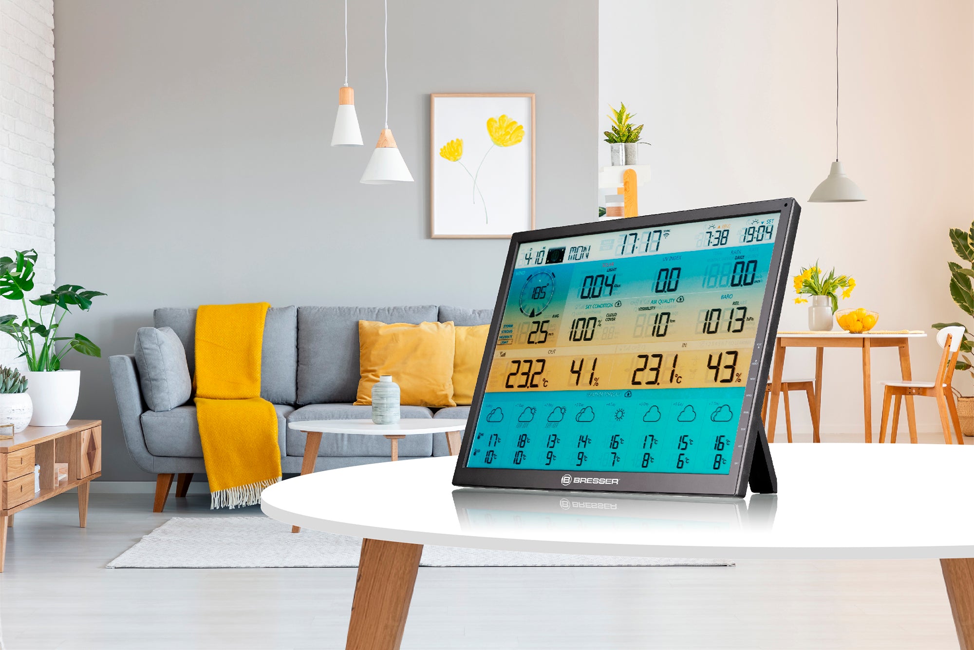 Stazione meteo Bresser 7-in-1 8 giorni 4CAST Wi-Fi