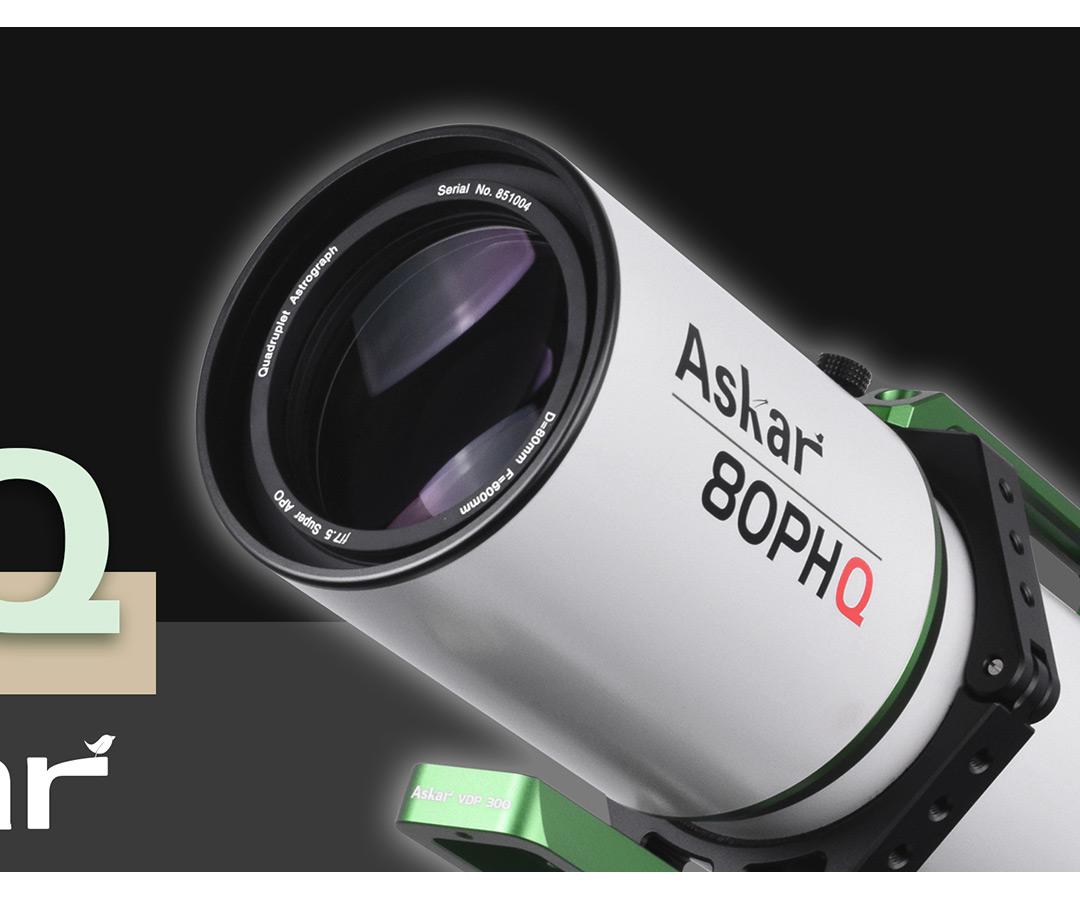 Telescopio Apocromatico Askar 80PHQ 80/600mm