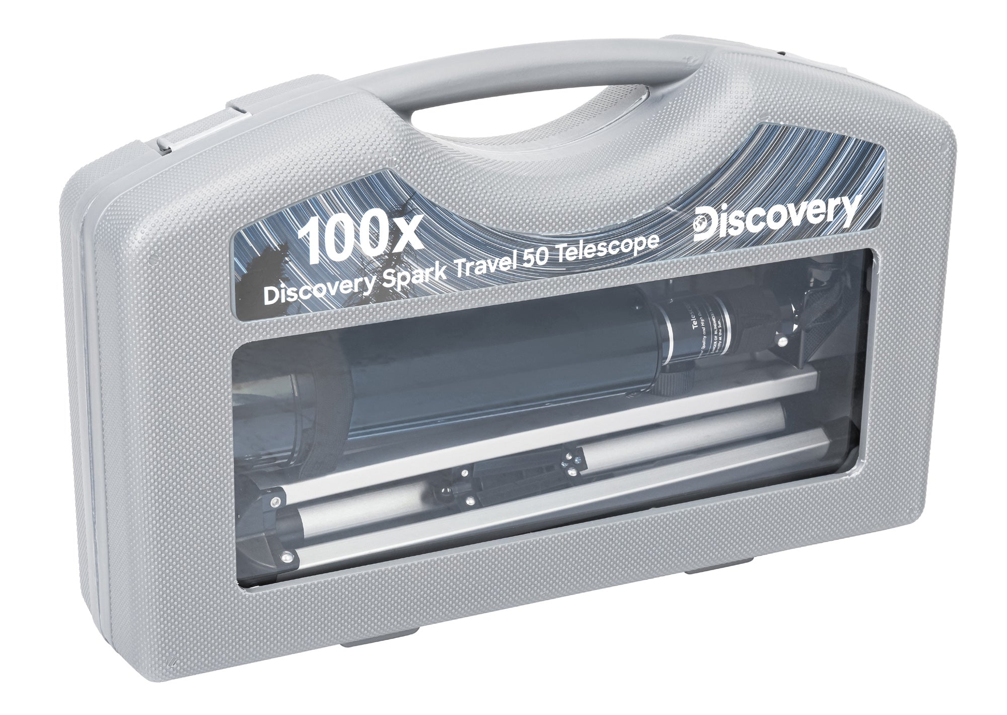 Telescopio Levenhuk Discovery Spark Travel 50 con libro