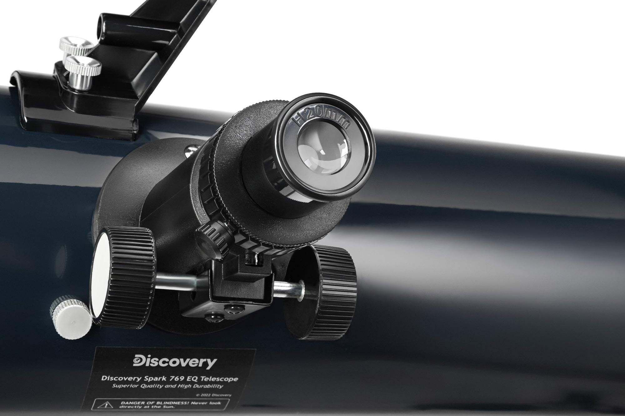 Telescopio Levenhuk Discovery Spark 769 EQ con libro