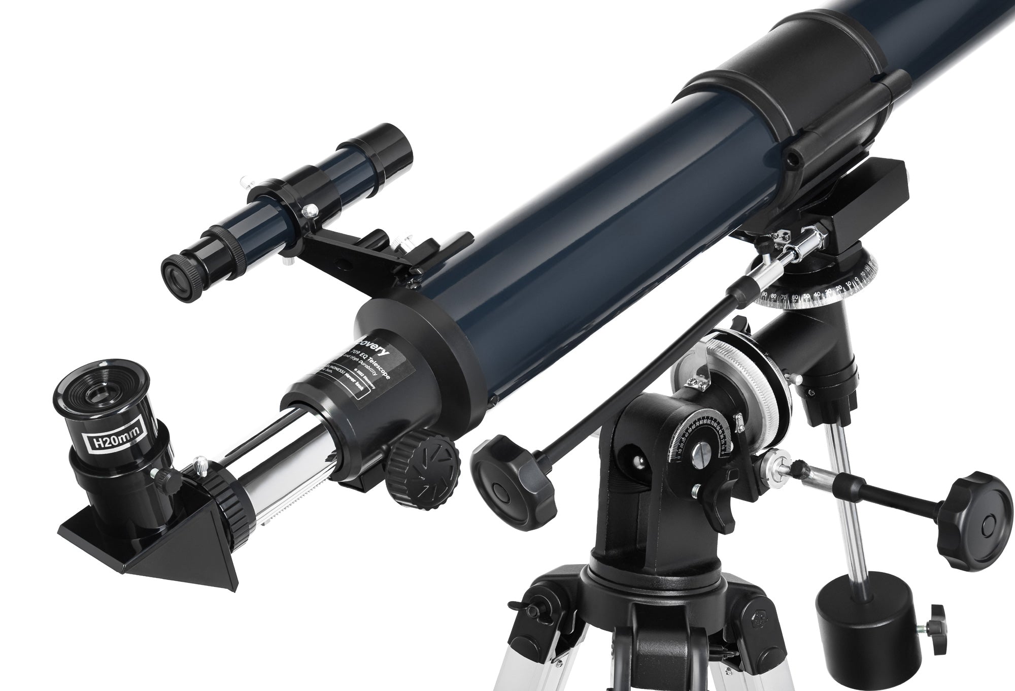 Telescopio Levenhuk Discovery Spark 709 EQ con libro