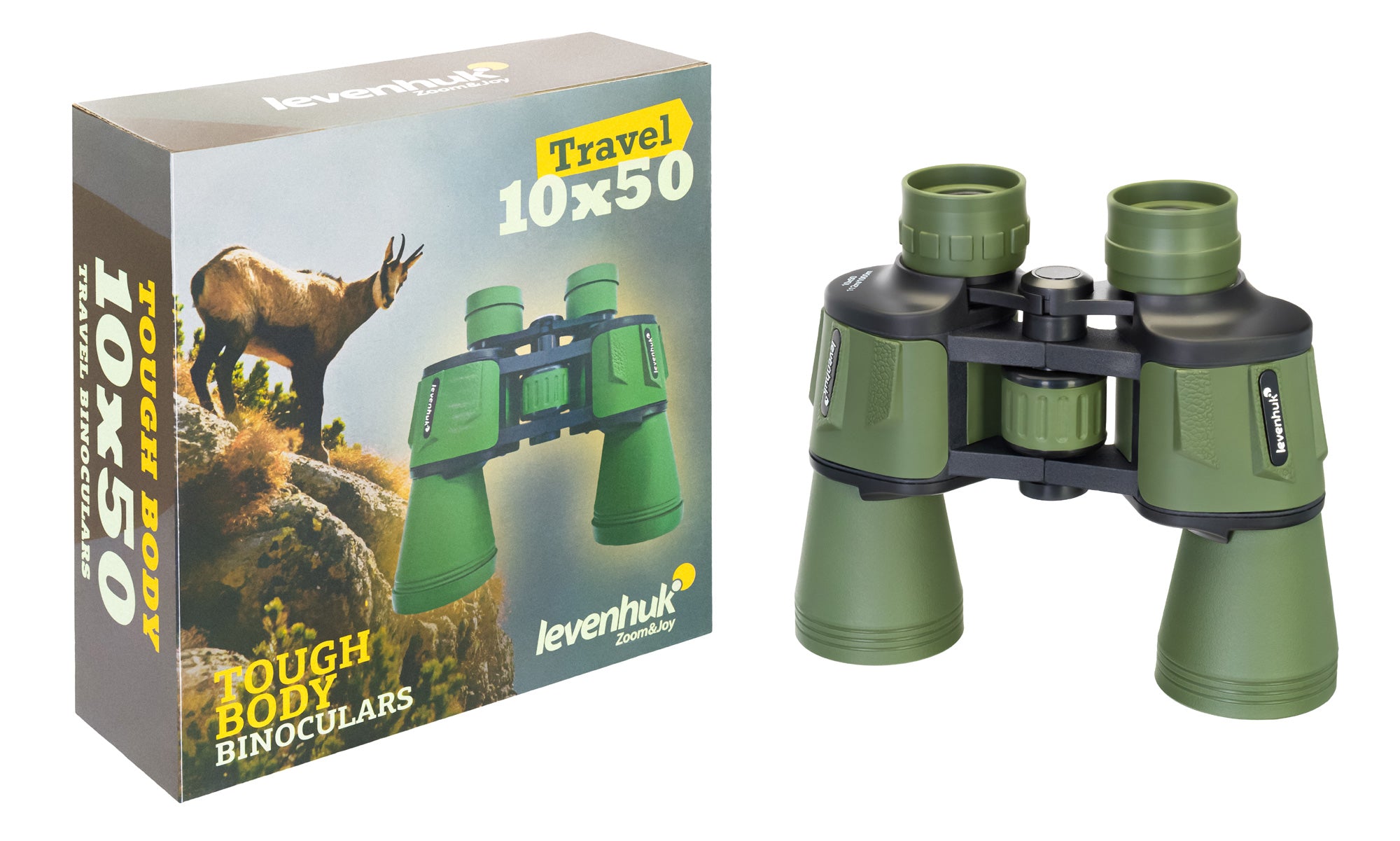 Binocolo Levenhuk Travel 10x50