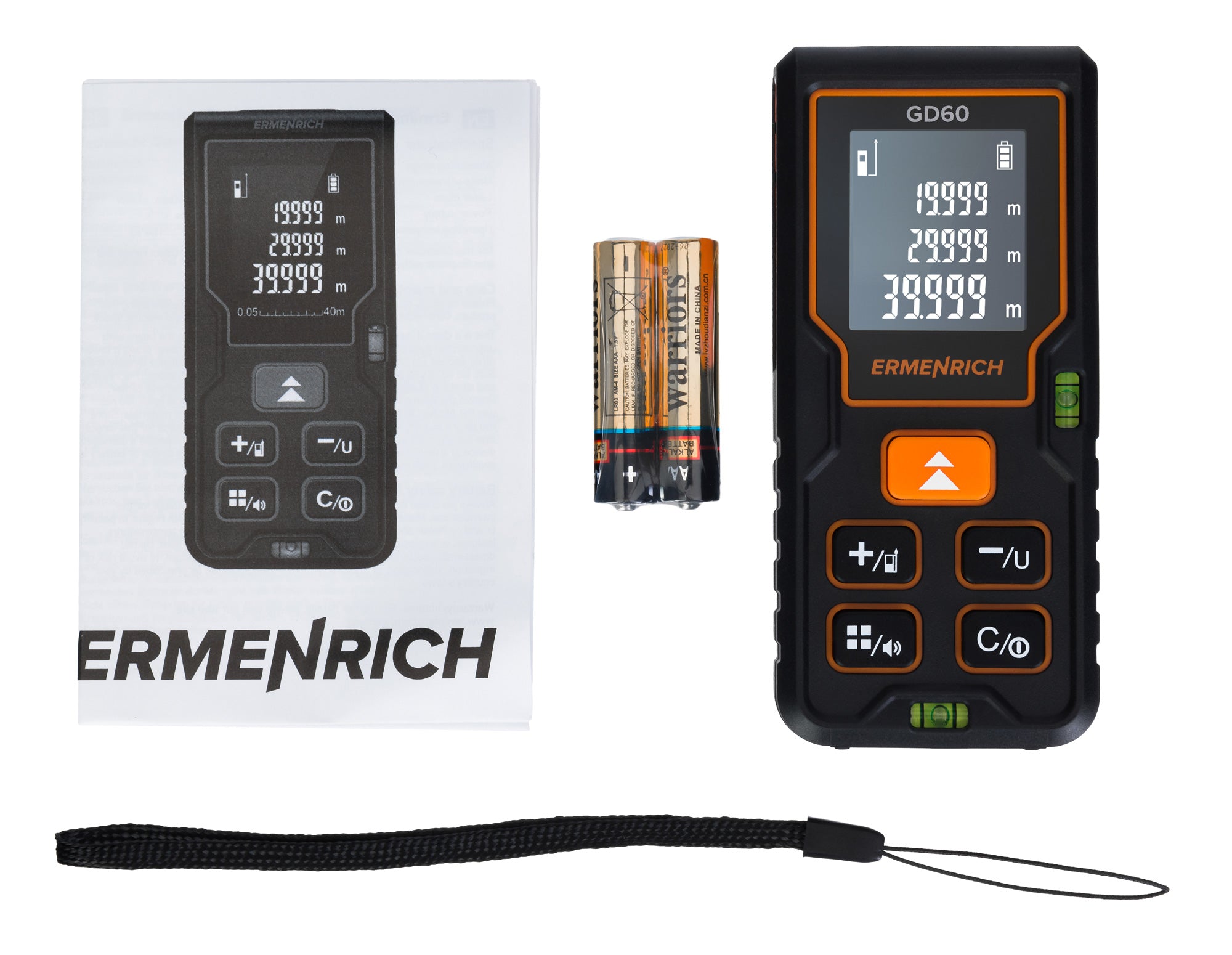 Misuratore laser Ermenrich Reel PLUS GD60