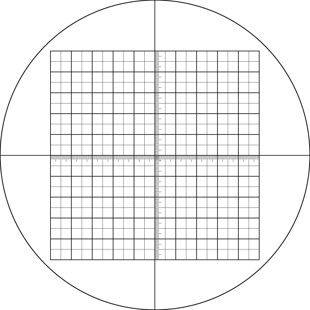 Vetrino di calibrazione CSS2 MAGUS per stereomicroscopi (XY0,05)