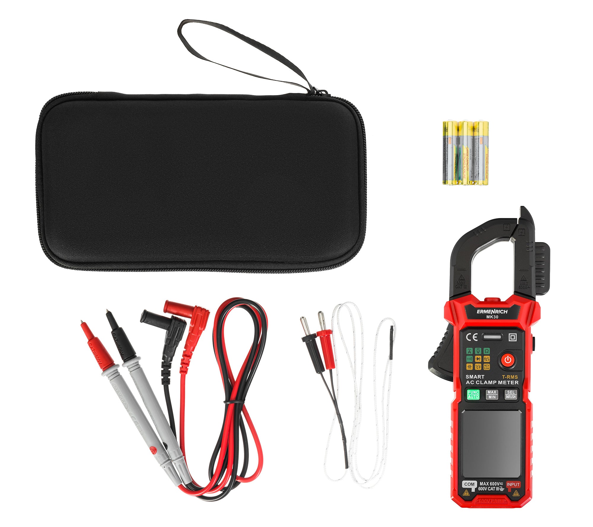 Pinza amperometrica digitale Ermenrich Ping MK30