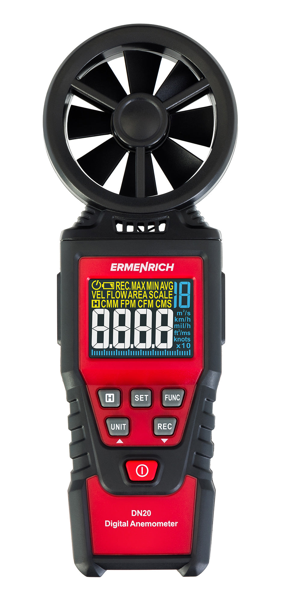 Anemometro digitale Ermenrich Seek DN20
