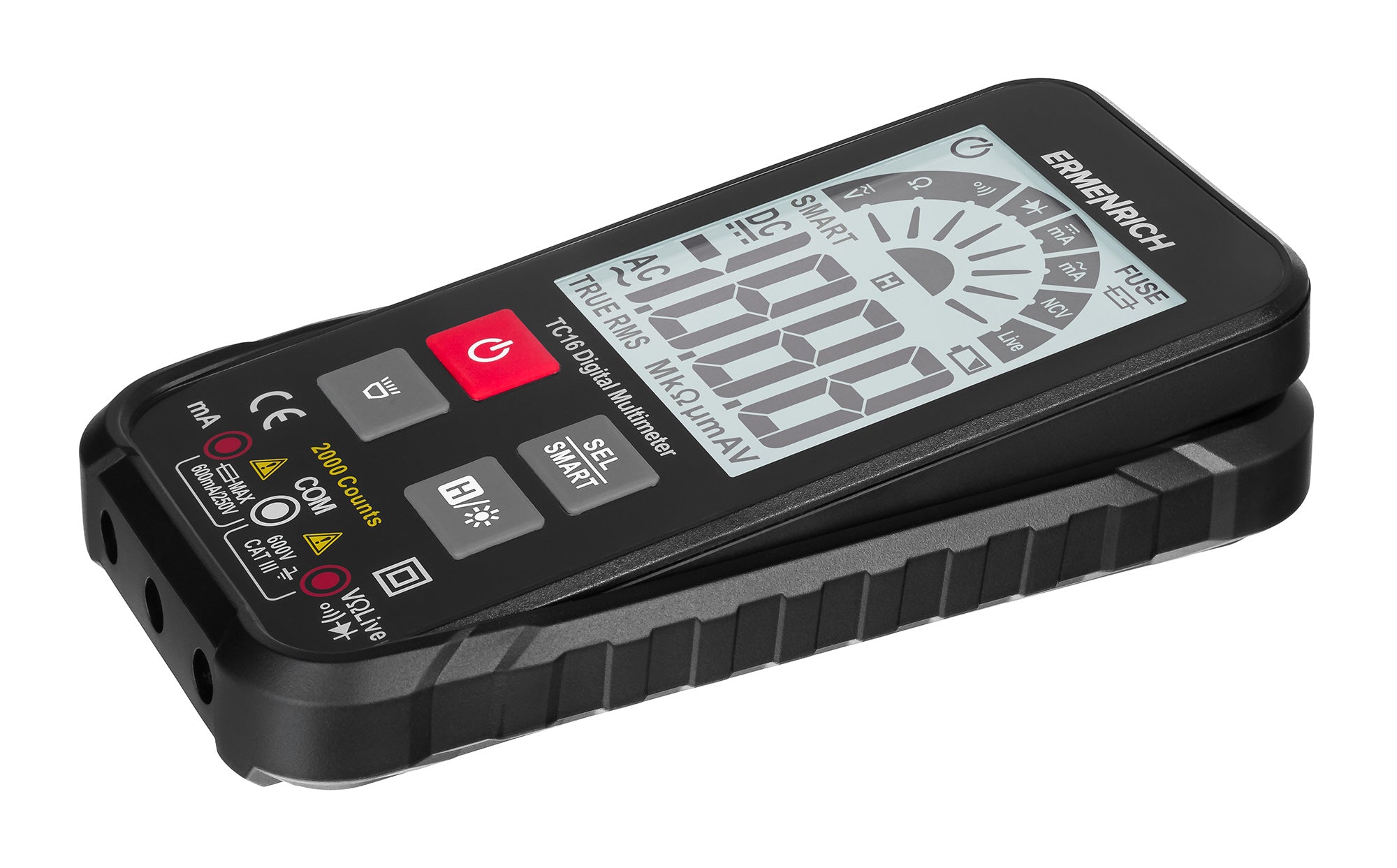 Multimetro digitale Ermenrich Zing TC16