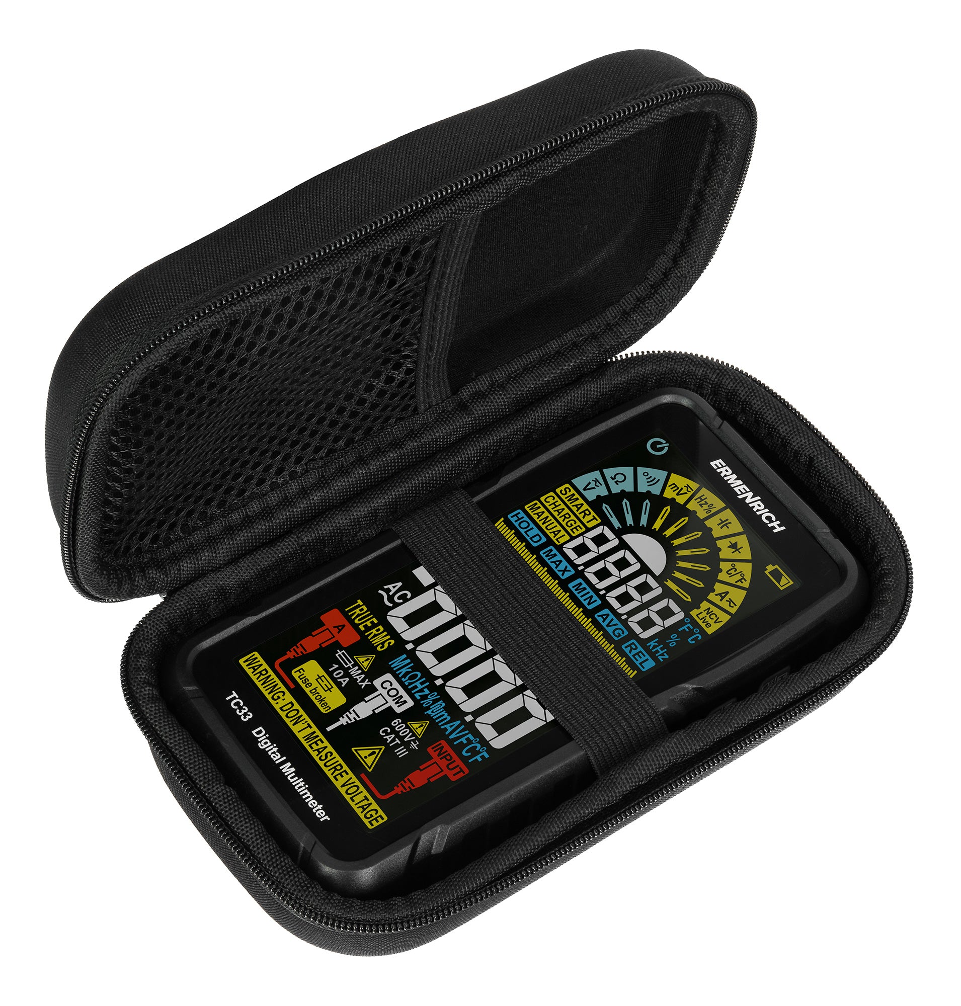 Multimetro digitale Ermenrich Zing TC33