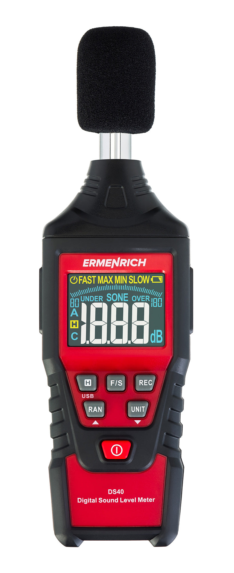 Fonometro digitale Ermenrich Seek DS40