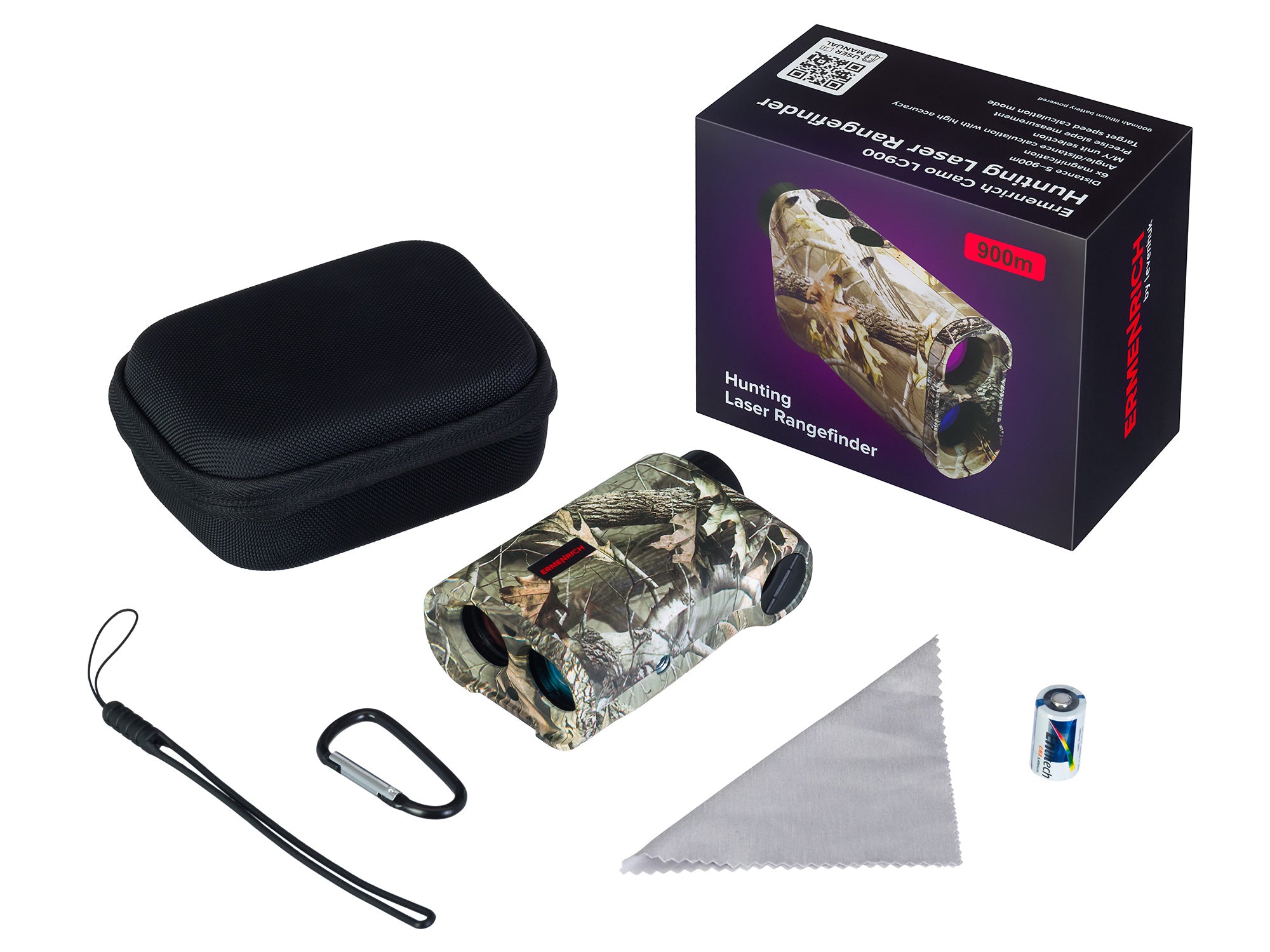 Telemetro laser da caccia Levenhuk Camo LC900