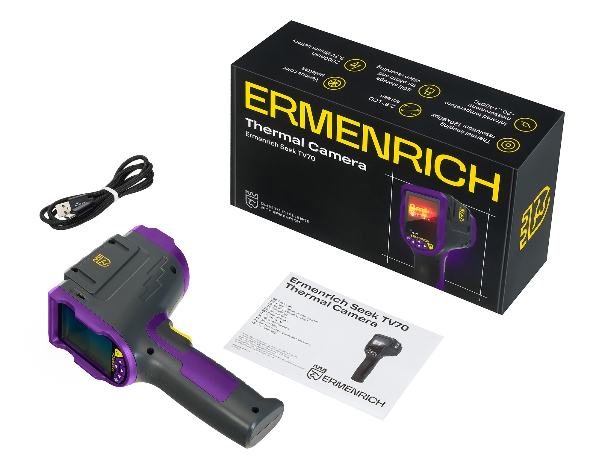 Termocamera Ermenrich Seek TV70