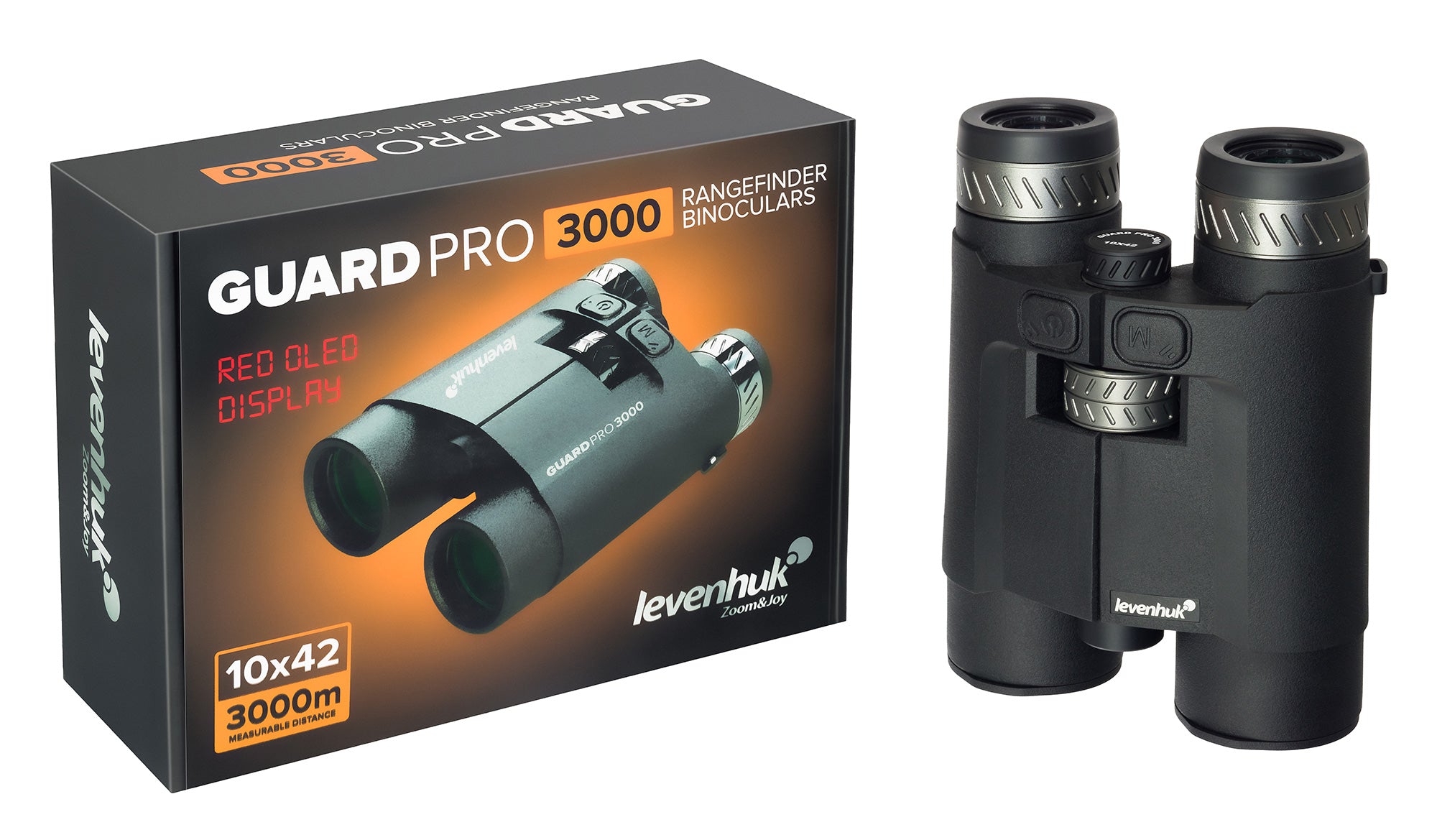Binocolo con telemetro Levenhuk Guard PRO 3000