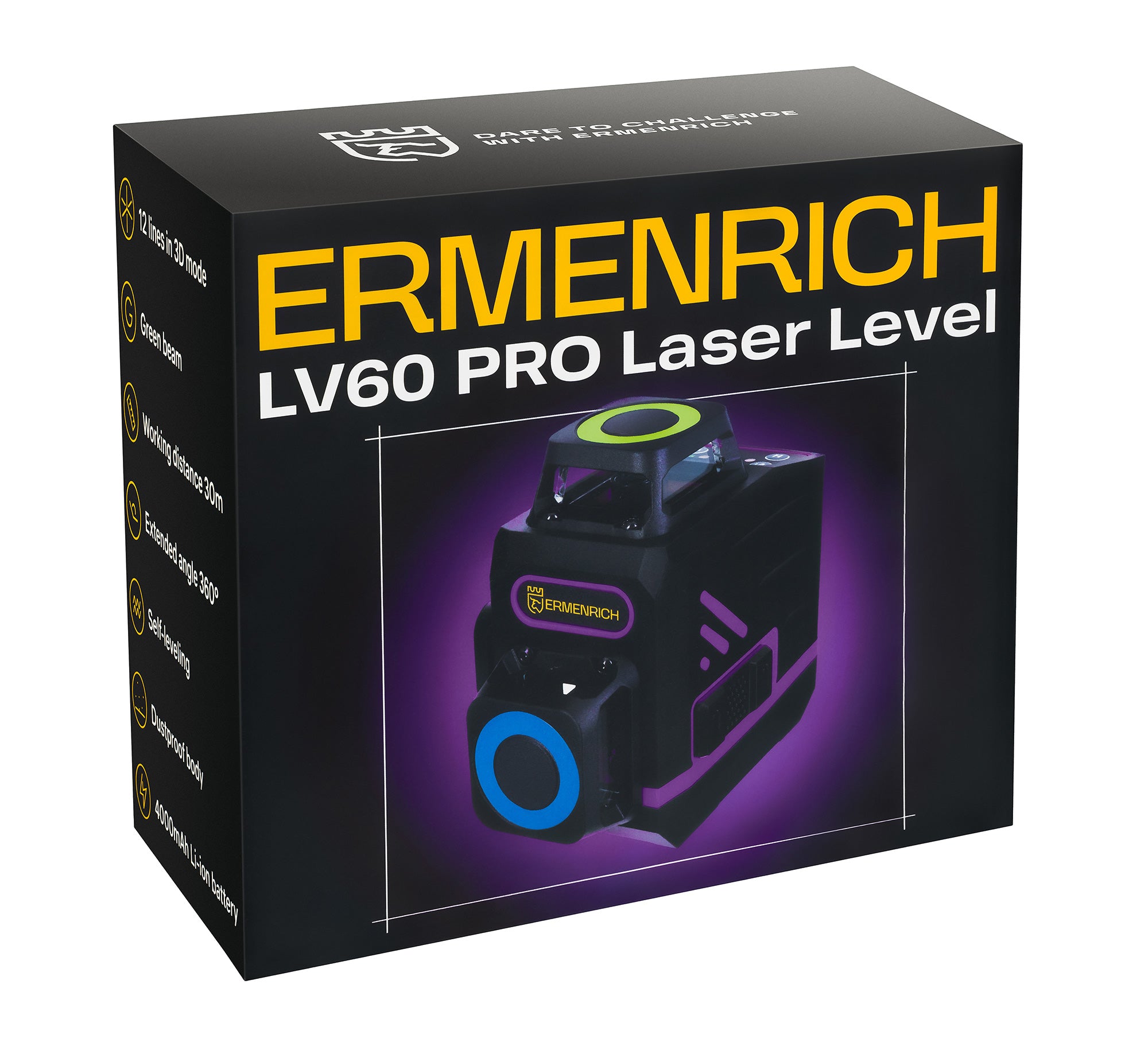 Livella laser Ermenrich PRO LV60