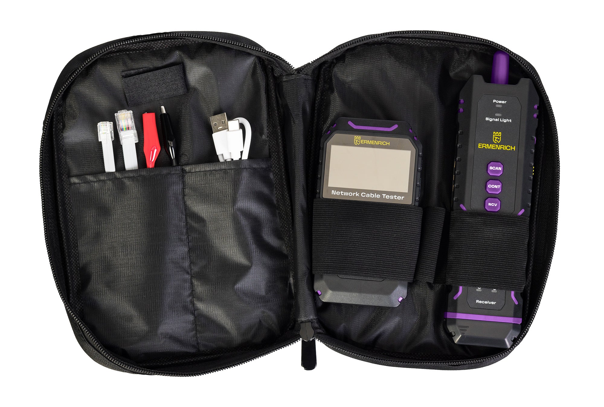 Tester per cavi multifunzione Ermenrich NetGeeks NP45