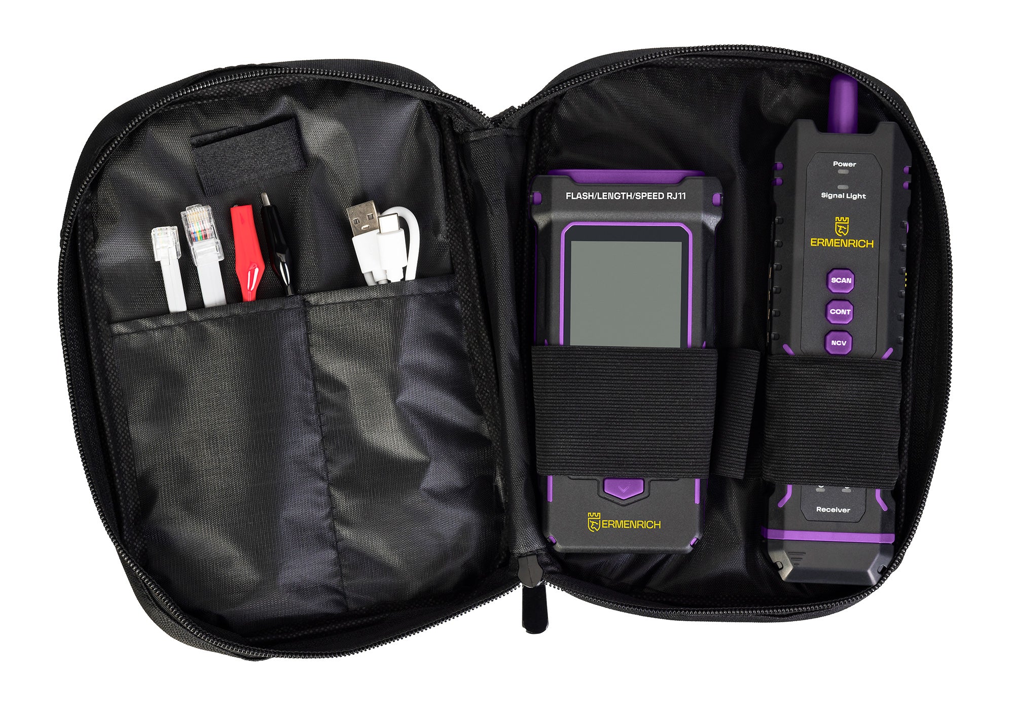 Tester per cavi multifunzione Ermenrich NetGeeks NP50