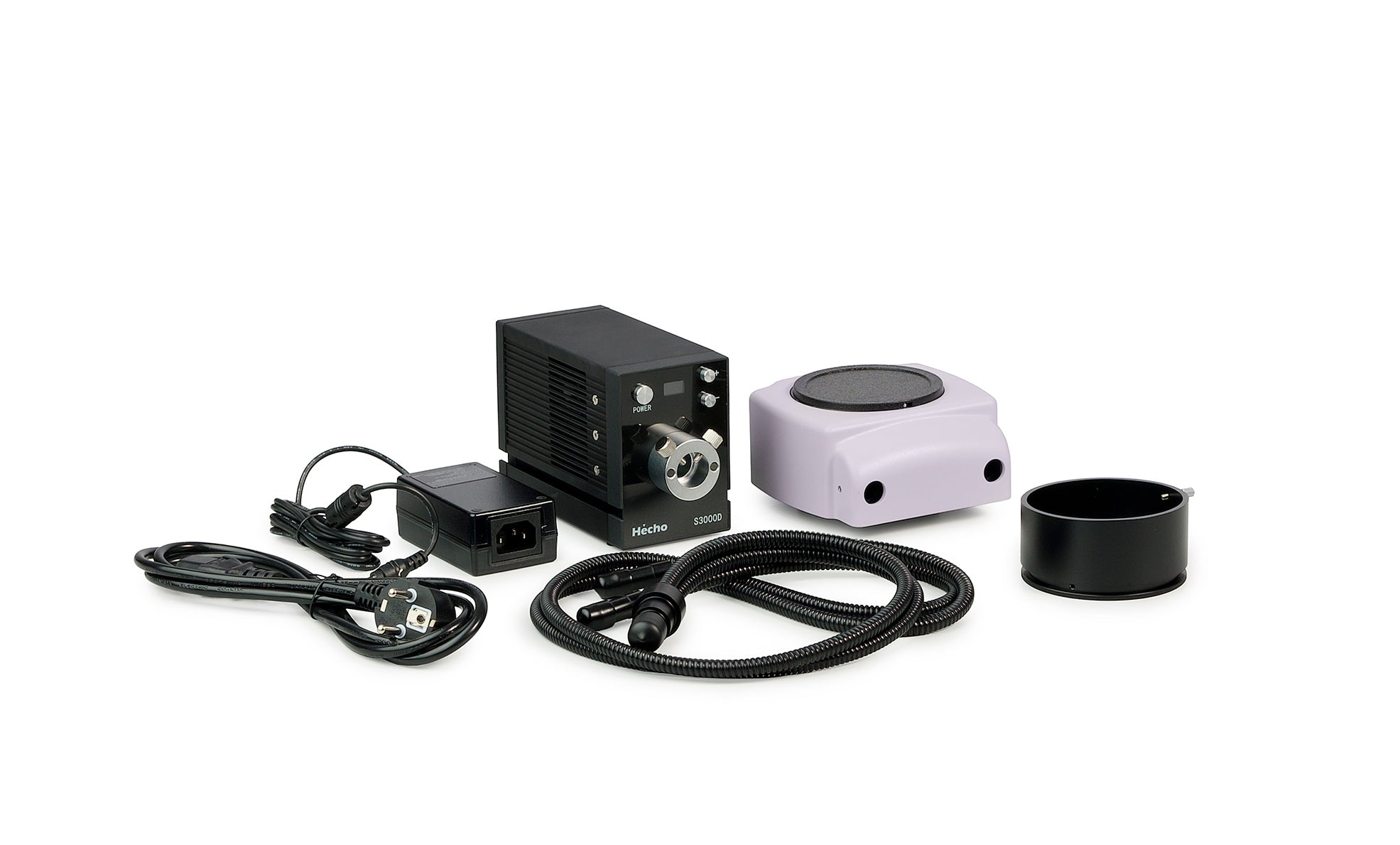 Luce episcopica a LED MAGUS CEI A18 con alimentatore e inserto per obiettivo