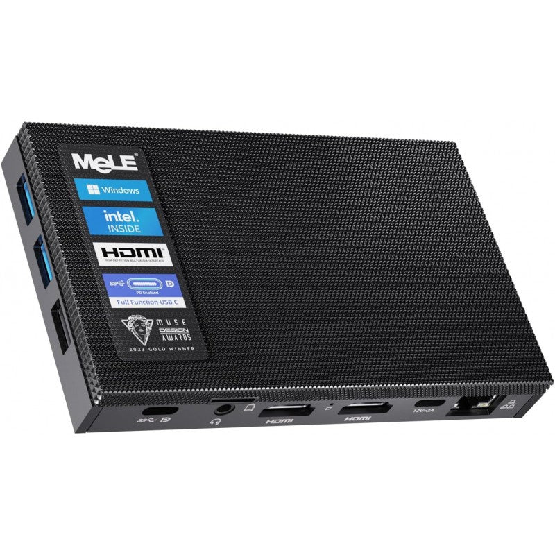 Mini PC Quieter 4C 16GB/512GB Windows 11 PRO - MeLE