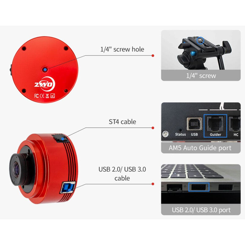 Camera Planetaria ASI 678 MC Color