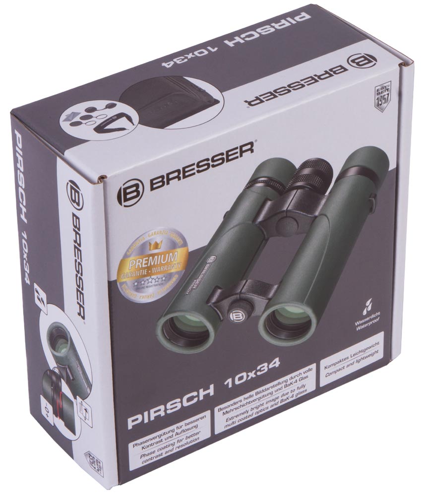 Binocolo Bresser Pirsch 10x34