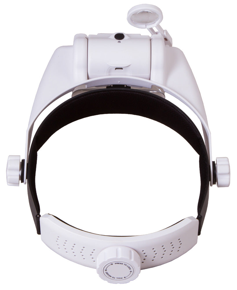 Lente d’ingrandimento frontale ricaricabile Levenhuk Zeno Vizor HR6