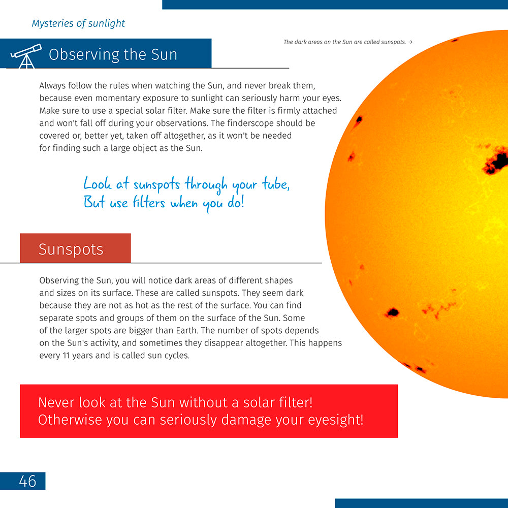 Spazio. Vuoto non-vuoto. Libro educativo. Copertina rigida