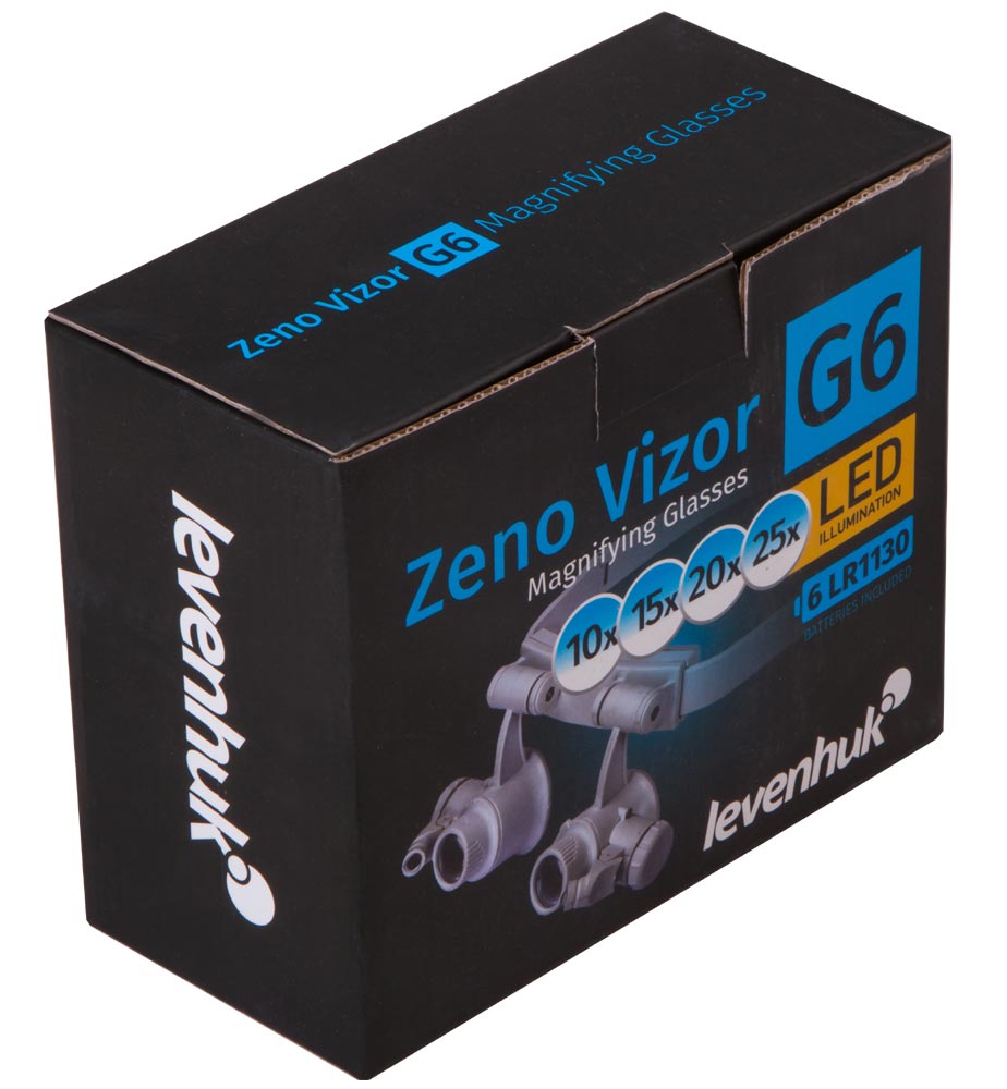 Occhiali d’ingrandimento Levenhuk Zeno Vizor G6