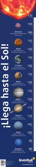 Diagramma di crescita Levenhuk 'Reach for the Sun' (Arriva al Sole)