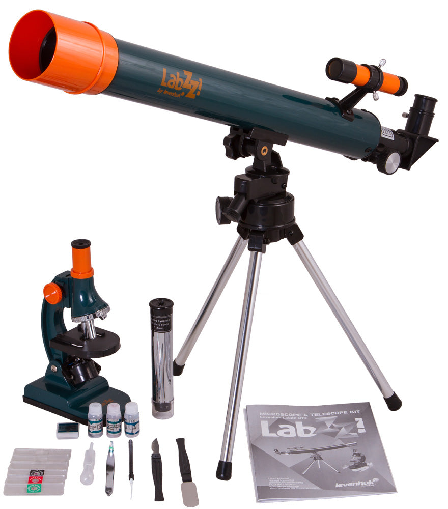 Kit microscopio e telescopio Levenhuk LabZZ MT2
