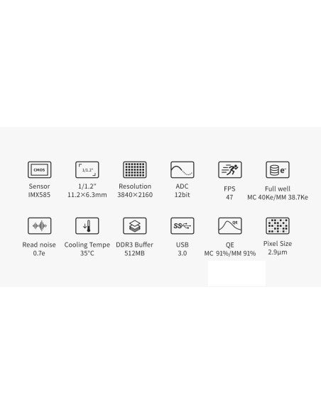 Camera DeepSky ASI 585MM Pro Mono