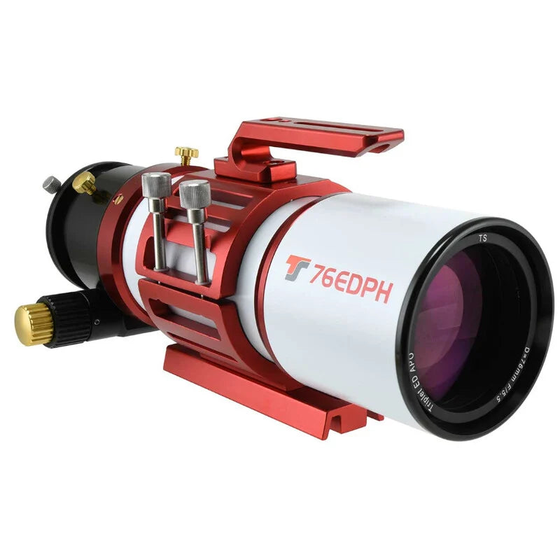 TS OPTICS REFRACTOR TELESCOPE APO AP 76/342 EDPH FLATFIELD OTA