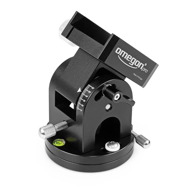 OMEGON MINITRACK LX PHOTO MOUNT QUATTRO NS SET WITH BALL HEAD, POLAR FINDER, EQ HEAD