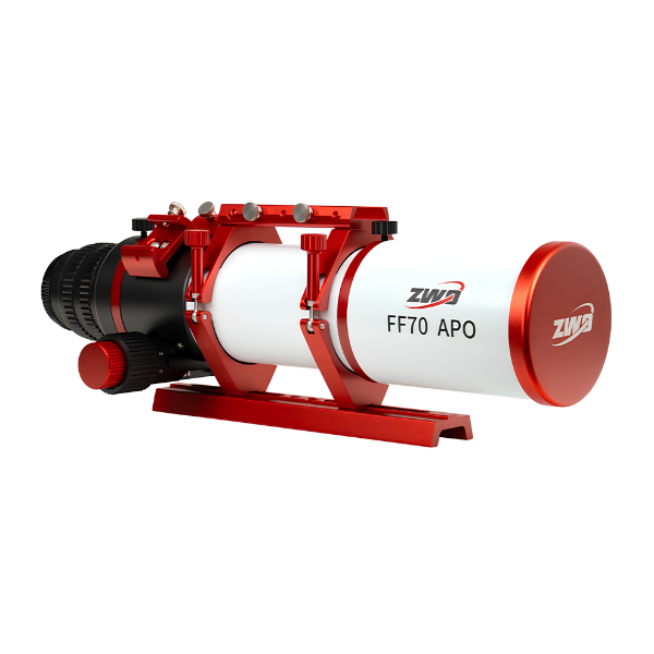 Telescopio ZWO FF70-APO Quadrupletto 70 mm F/7