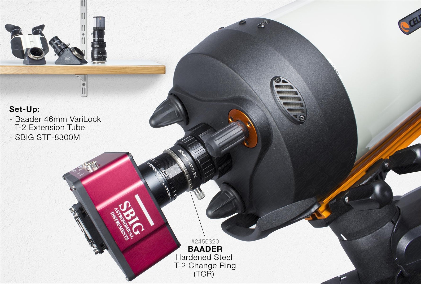 Adattatore 2"/SCTi a T-2a 9mm