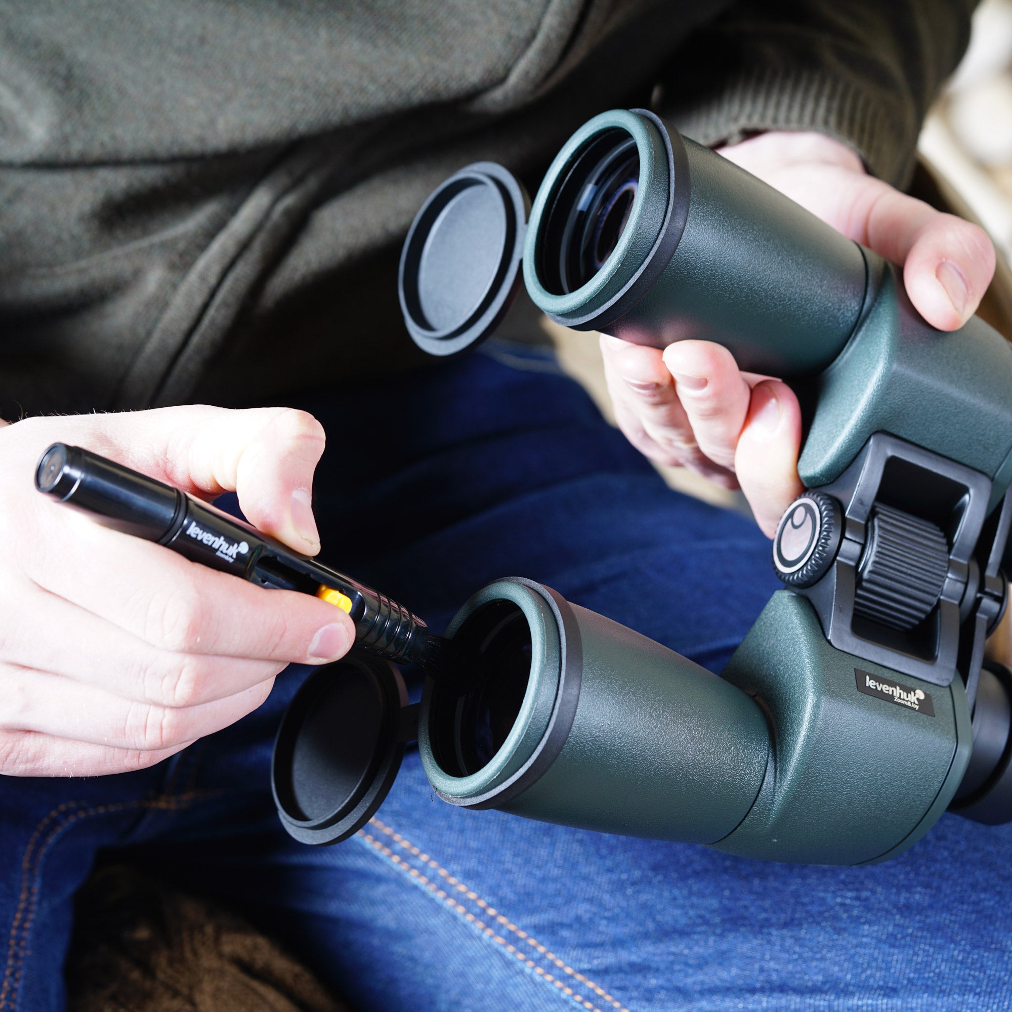 Penna Levenhuk LP10 per la pulizia delle ottiche