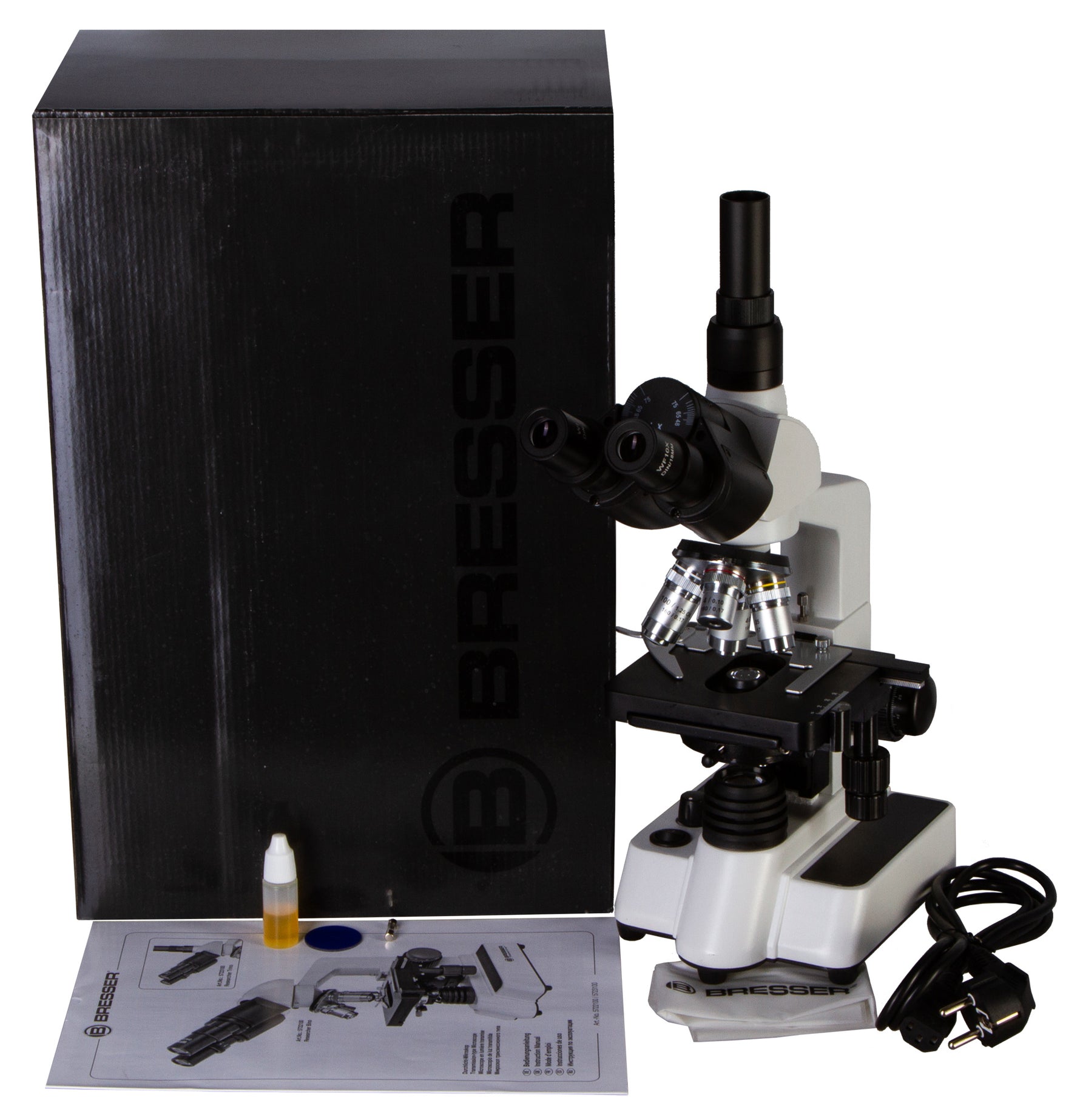 Microscopio Bresser Researcher Trino 40–1000x