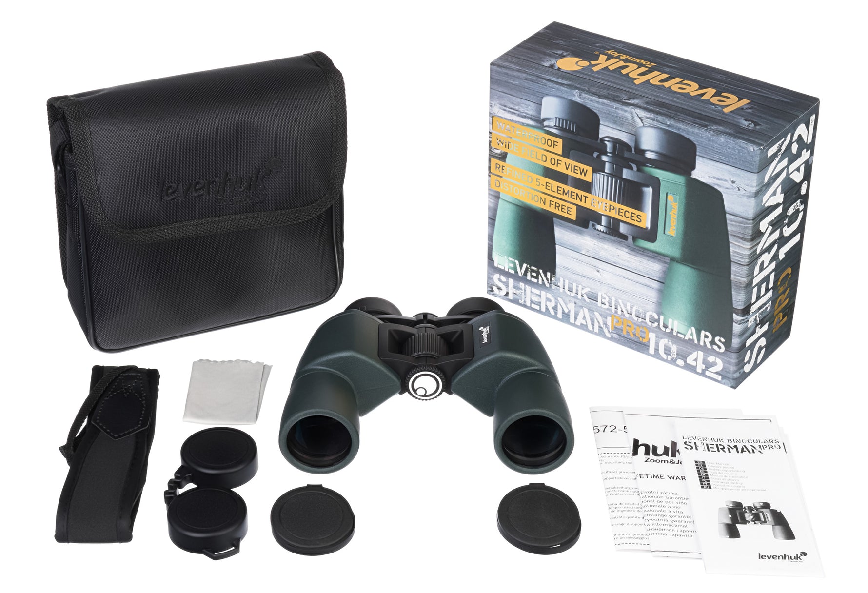 Binocolo Levenhuk Sherman PRO 10x42
