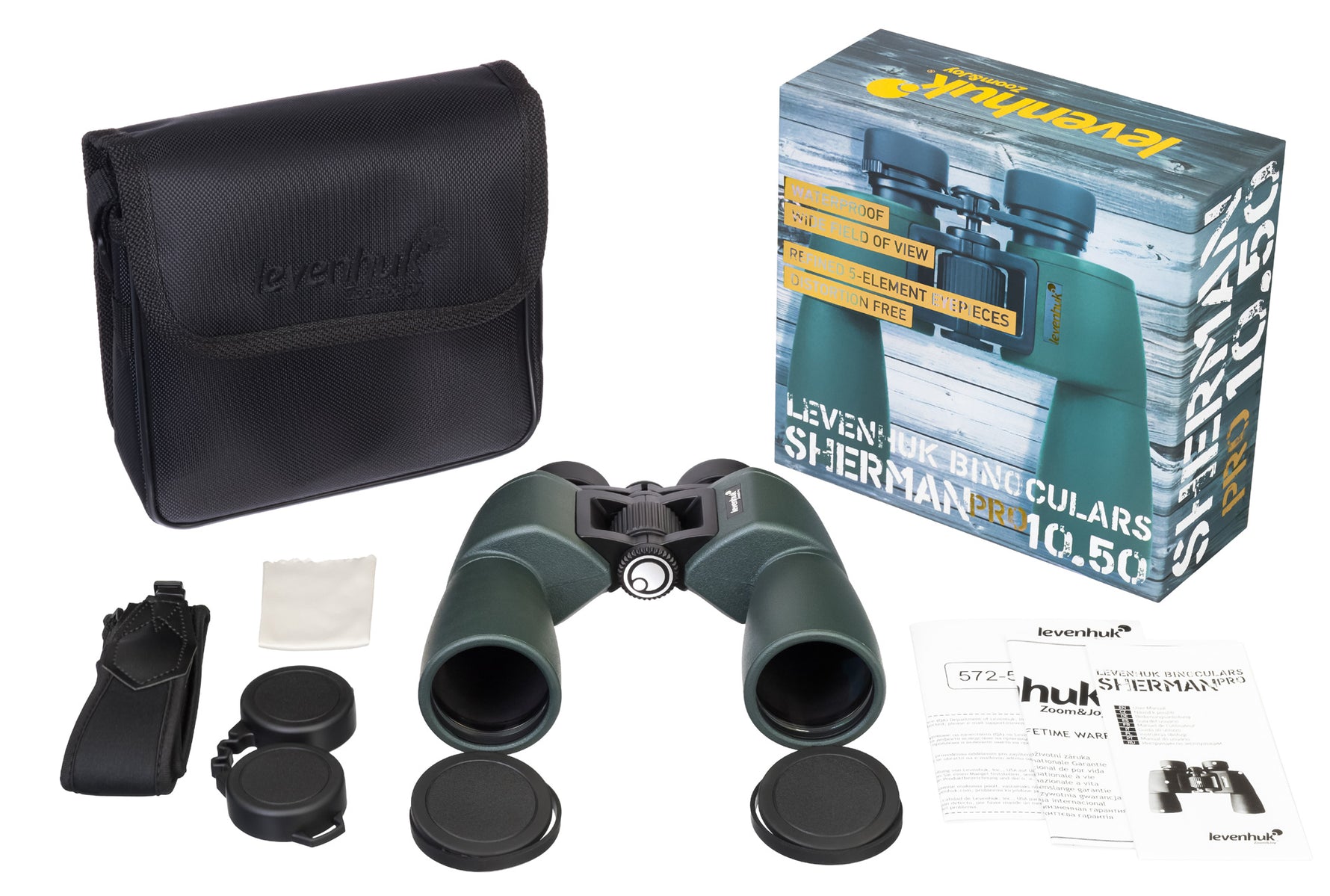 Binocolo Levenhuk Sherman PRO 10x50